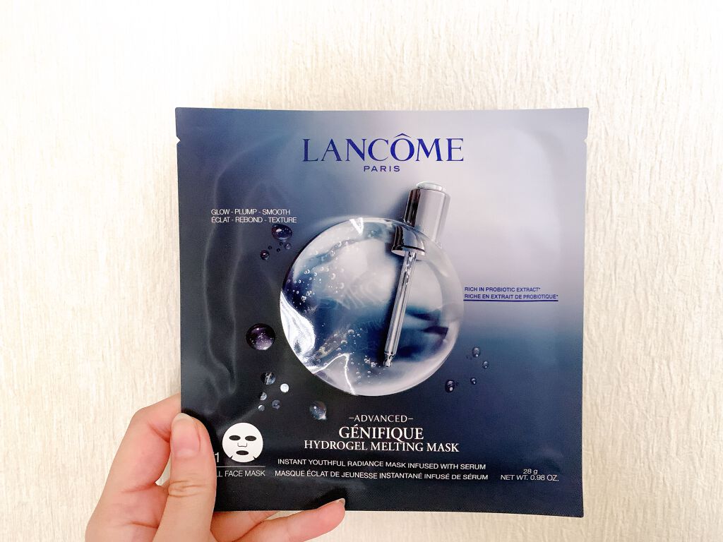 ジェニフィック アドバンスト ハイドロジェル メルティングマスク/LANCOME/シートマスク・パックを使ったクチコミ（1枚目）