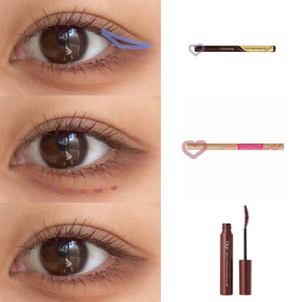 描くふたえアイライナー/CEZANNE/リキッドアイライナーを使ったクチコミ(4枚目)