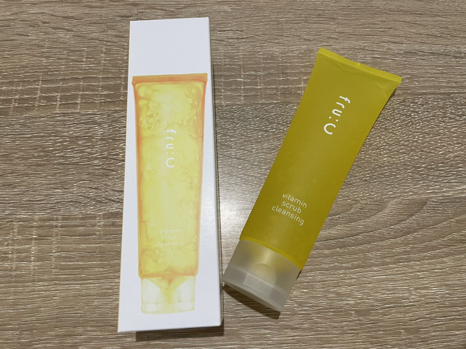 ビタミンスクラブクレンジング/Fru:C/クレンジングジェルを使ったクチコミ（2枚目）