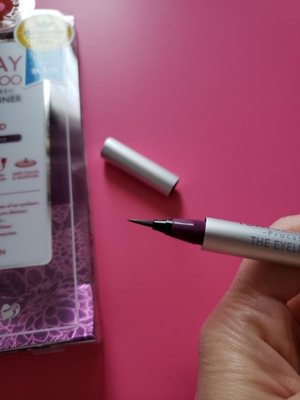 1DAY TATTOO プロキャスト ザ・アイライナー/K-パレット/リキッドアイライナーを使ったクチコミ(3枚目)