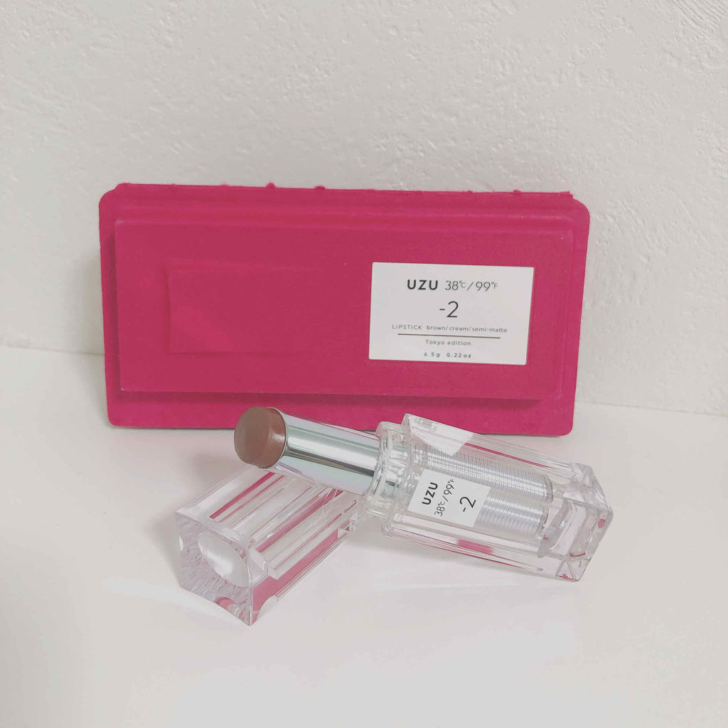  38°C / 99°F Lipstick <TOKYO>/UZU BY FLOWFUSHI/口紅を使ったクチコミ（1枚目）