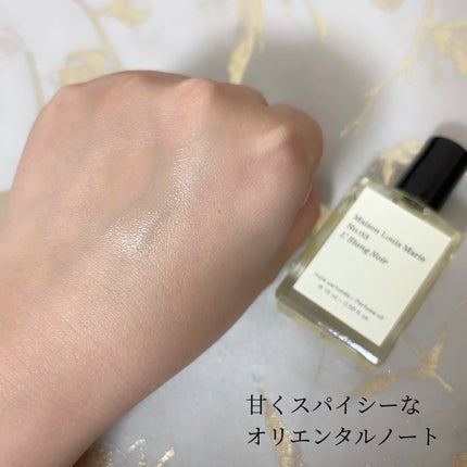 No.3 レタン ノワール パフュームオイル/Maison Louis Marie/香水(その他)を使ったクチコミ(4枚目)