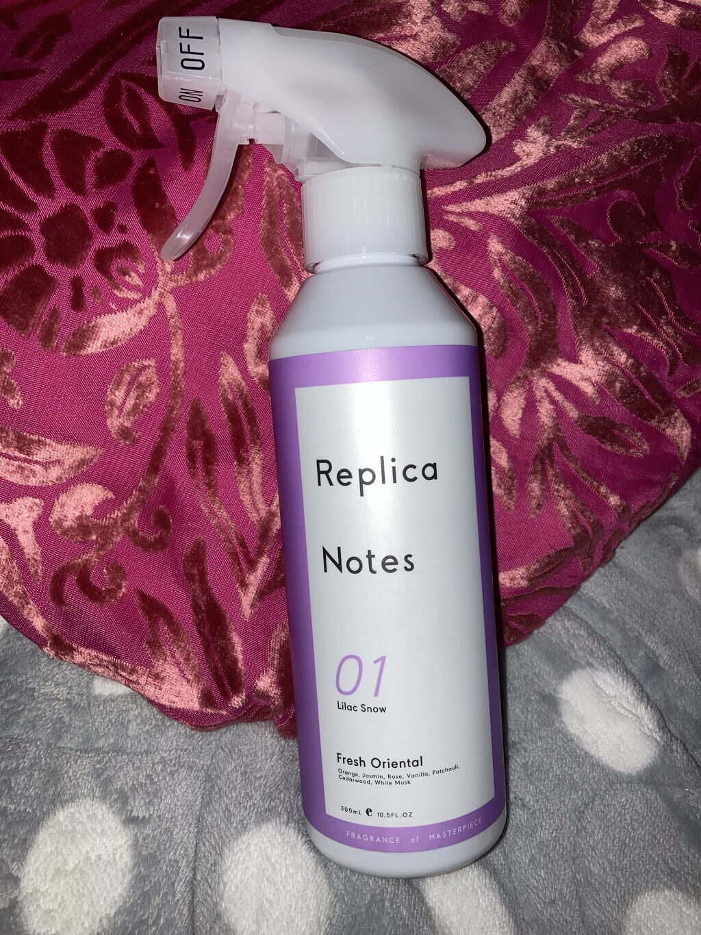 ファブリックミスト フレッシュオリエンタル/Replica Notes/ファブリックミストを使ったクチコミ（1枚目）