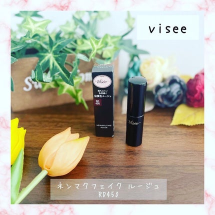 ネンマクフェイク ルージュ/Visée/口紅を使ったクチコミ(1枚目)