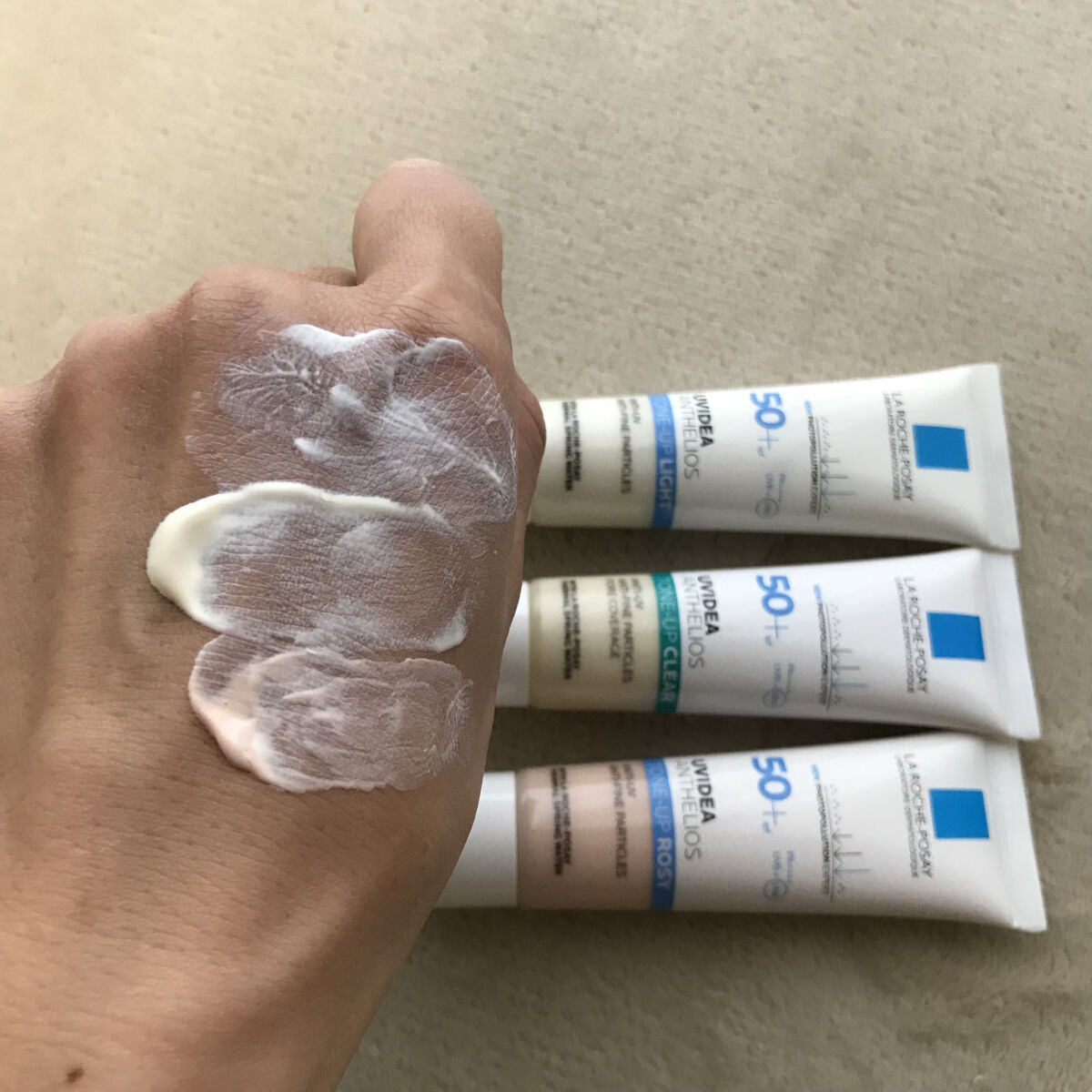 UVイデア XL プロテクショントーンアップ ローズ/ラ ロッシュ ポゼ/日焼け止めクリームを使ったクチコミ（2枚目）