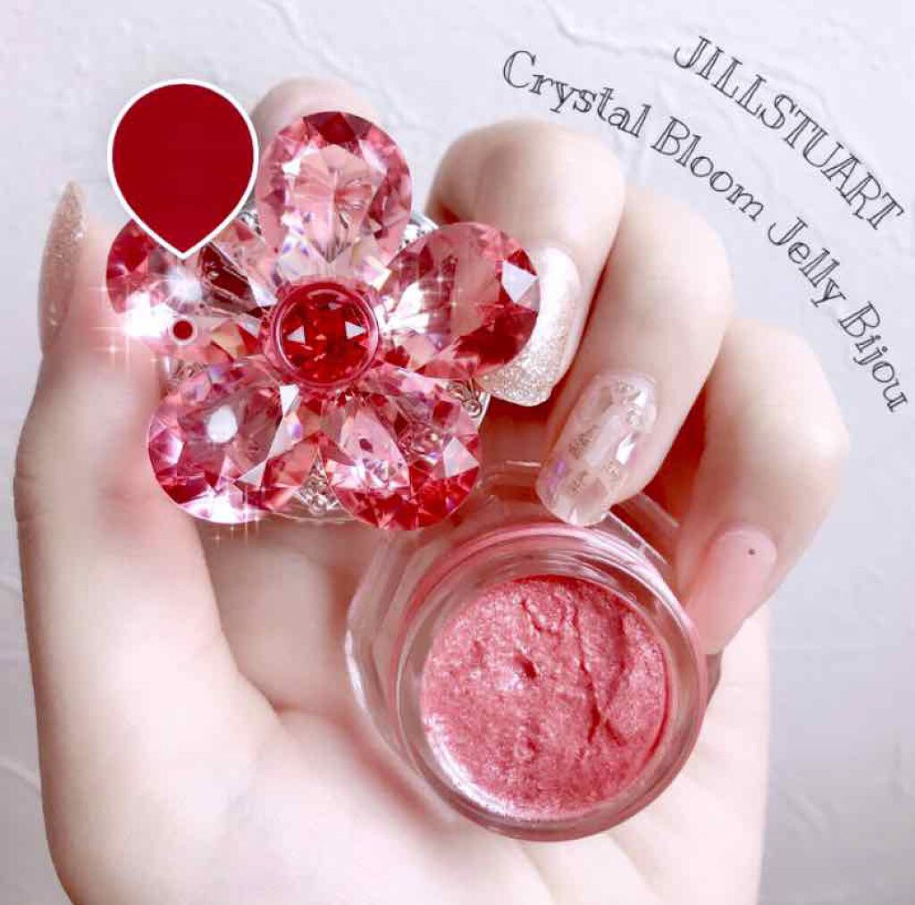 ジルスチュアート クリスタルブルーム ジェリービジュー 05 Promised Love/JILL STUART/ジェル・クリームアイシャドウを使ったクチコミ（1枚目）