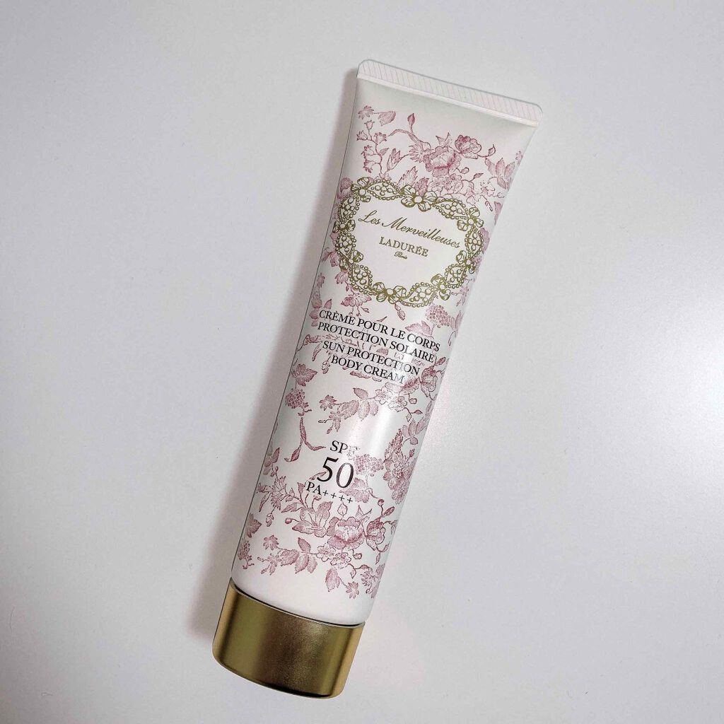 サンプロテクション ボディクリーム/レ・メルヴェイユーズ ラデュレ/日焼け止めクリームを使ったクチコミ(1枚目)