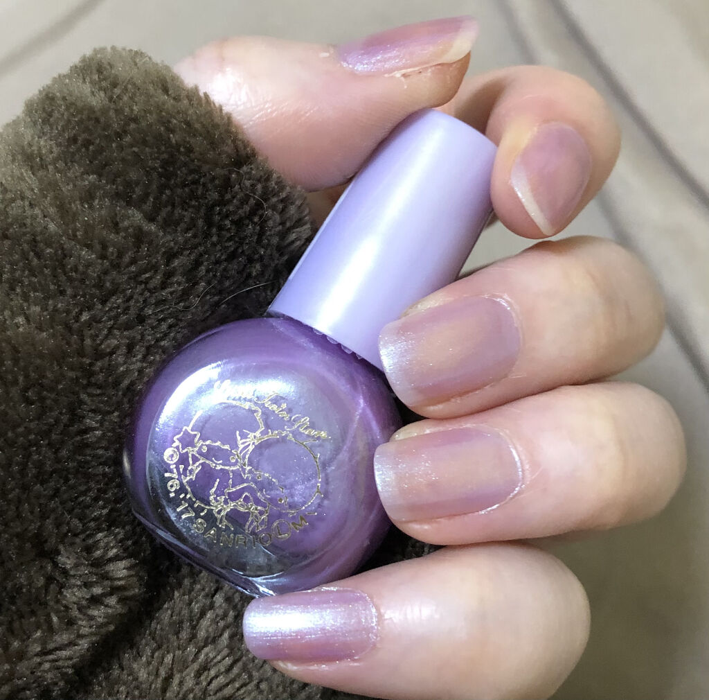 ネイル エナメル 細筆タイプ 009 シルバー系ラメ（細筆）/ちふれ/マニキュアを使ったクチコミ（2枚目）