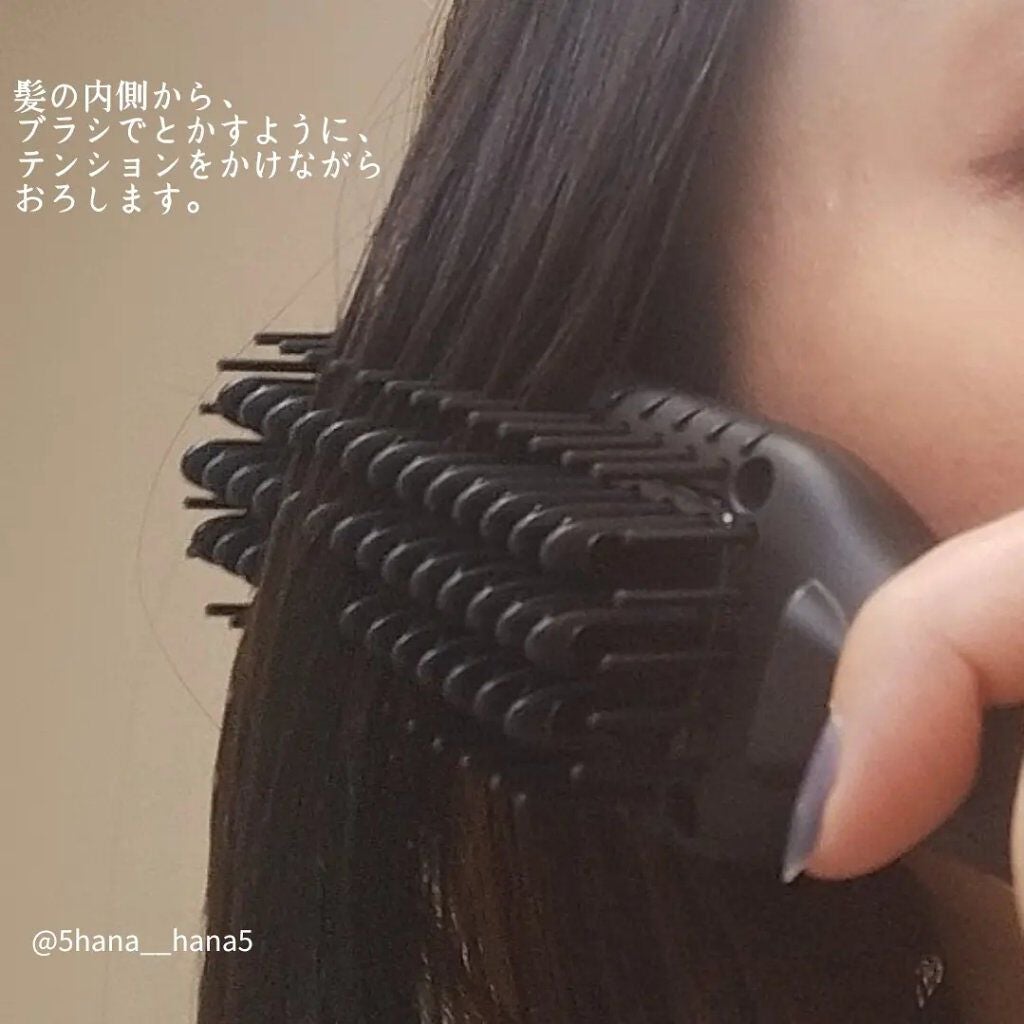 スタイリッシュ コンパクトイオンヒートブラシ MHB-3040-K/mod's hair/ヒートブラシを使ったクチコミ(6枚目)
