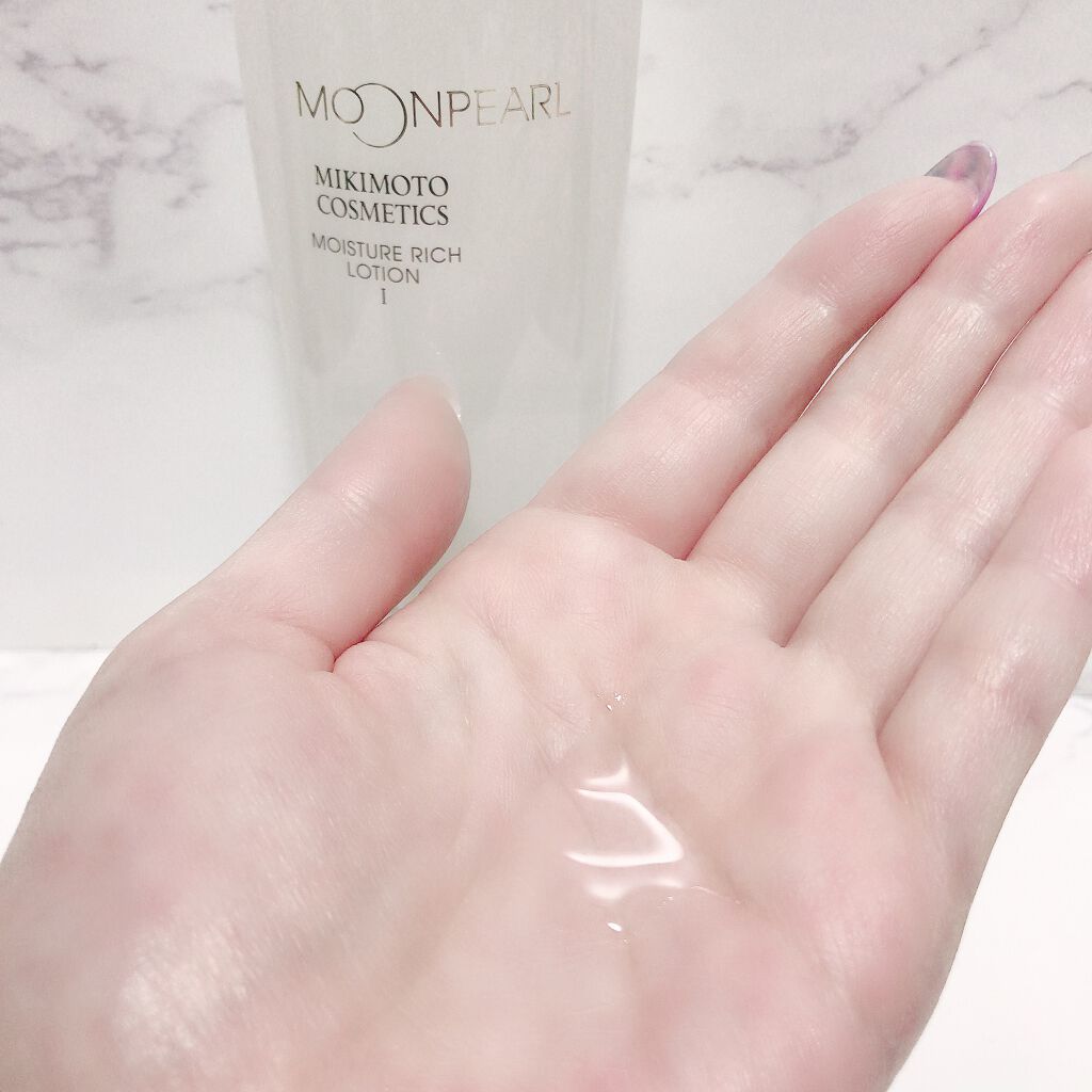 ムーンパール モイスチャーリッチローションI/ミキモト コスメティックス/化粧水を使ったクチコミ(2枚目)