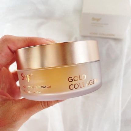 ゴールドコラーゲンパーフェクションアイパッチ/SNP/シートマスク・パックを使ったクチコミ(2枚目)