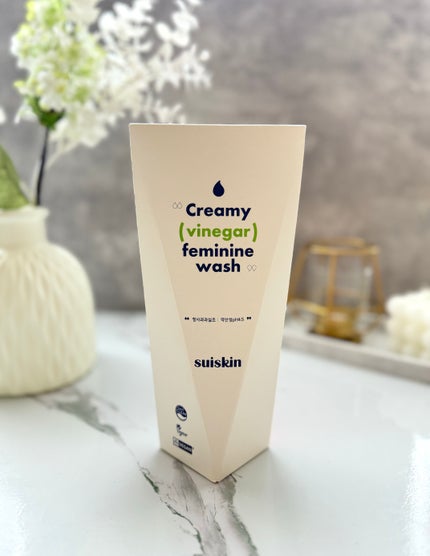 クリーミービネガーフェミニンウォッシュ/suiskin/ボディソープを使ったクチコミ(4枚目)