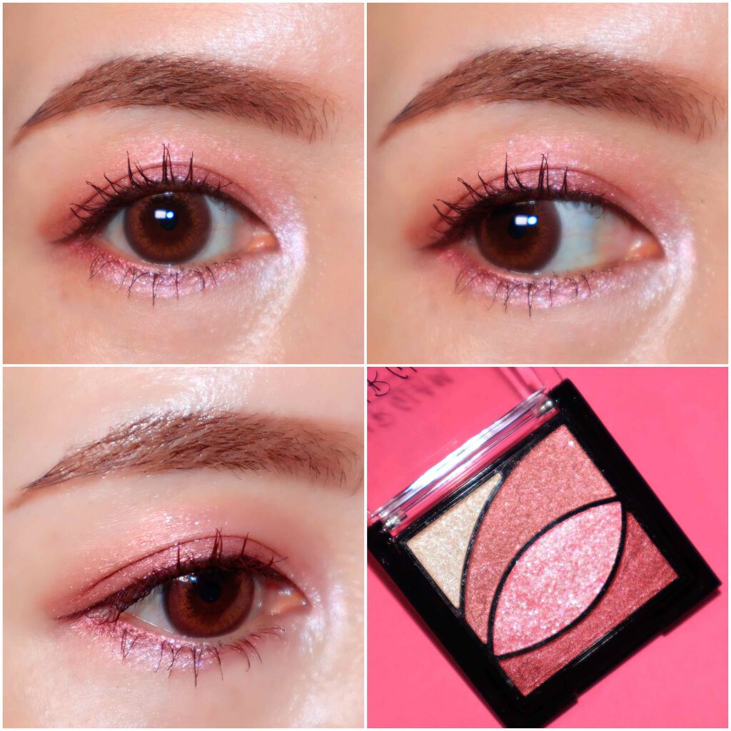 UR GLAM　VELVET EYE COLOR PALETTE/U R GLAM/アイシャドウパレットを使ったクチコミ（2枚目）