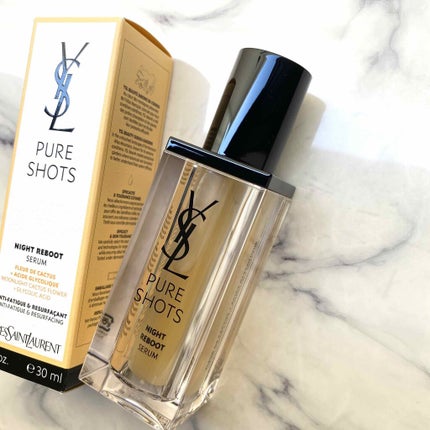 ピュアショット ナイト リチャージセラム/YVES SAINT LAURENT BEAUTE/美容液を使ったクチコミ(1枚目)