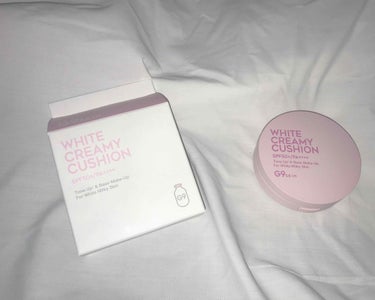 WHITE CREAMY CUSHION(ウユファンデ)/G9SKIN/化粧下地を使ったクチコミ（1枚目）