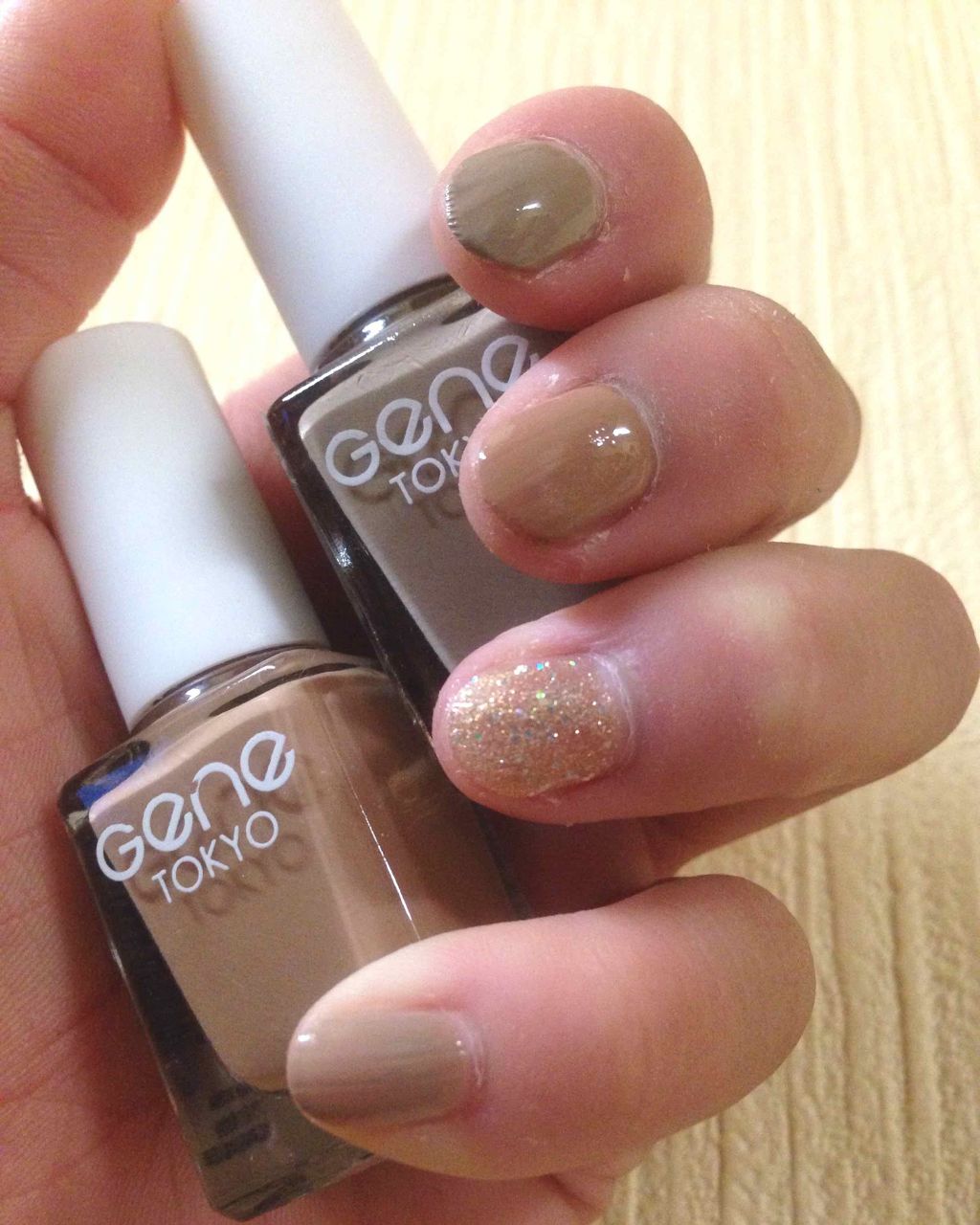 gene TOKYO ネイル/DAISO/マニキュアを使ったクチコミ（1枚目）