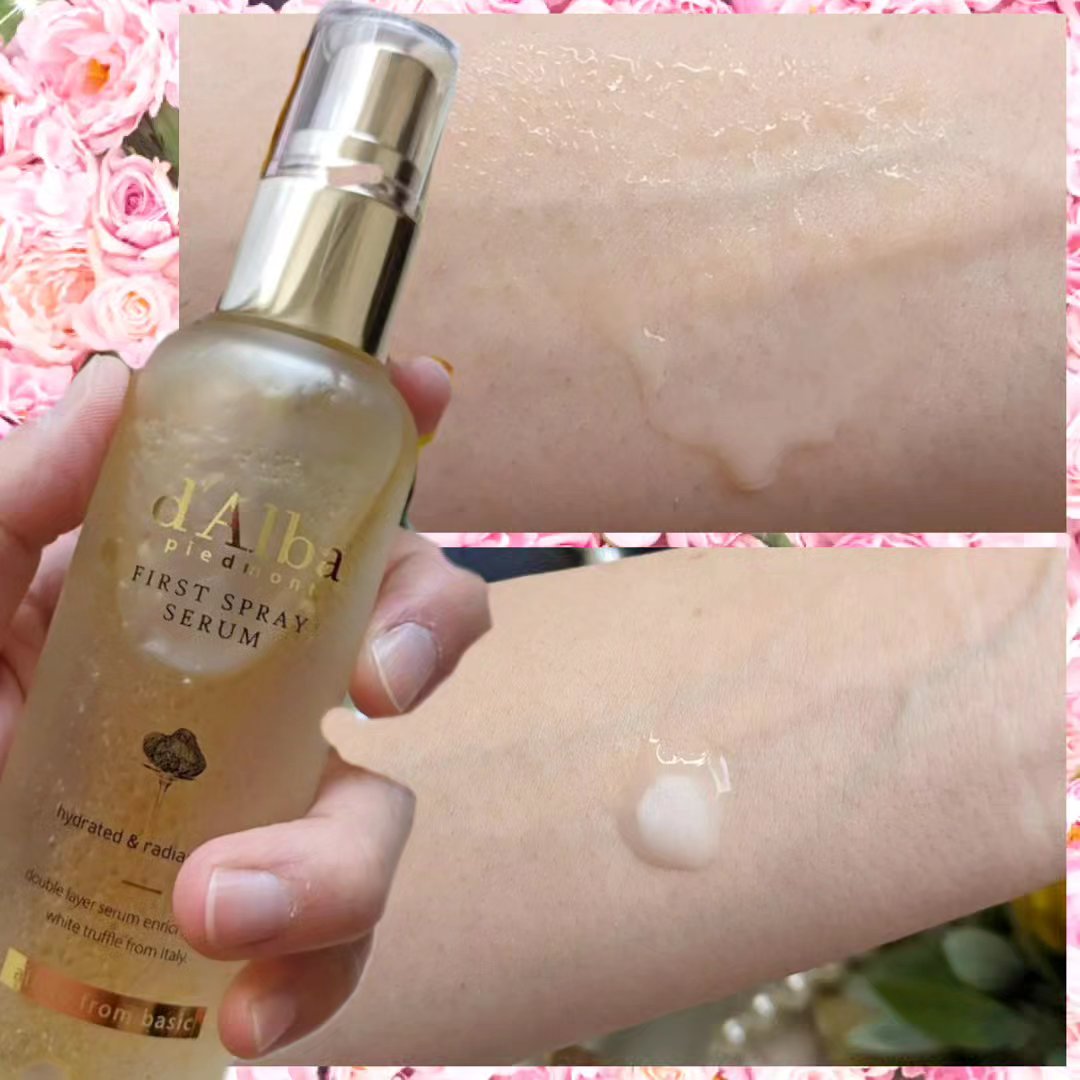 ダルバ ホワイトトリュフファーストスプレーセラム/ダルバ/ミスト状化粧水を使ったクチコミ（2枚目）
