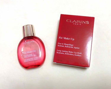 フィックス メイクアップ/CLARINS/ミスト状化粧水を使ったクチコミ（1枚目）