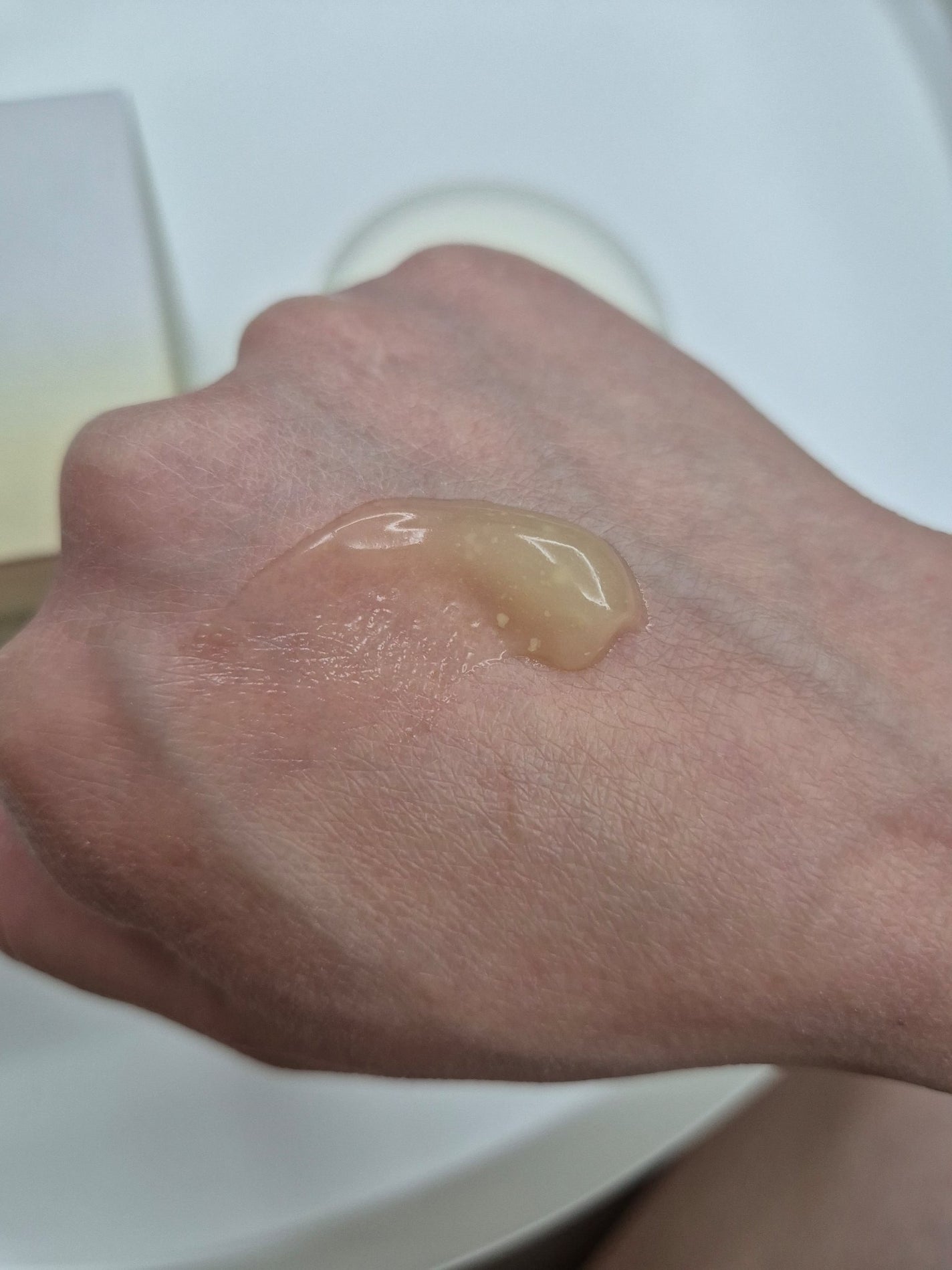 月光ゆず睡眠パック/HANYUL(ハンユル)/フェイスクリームを使ったクチコミ(3枚目)