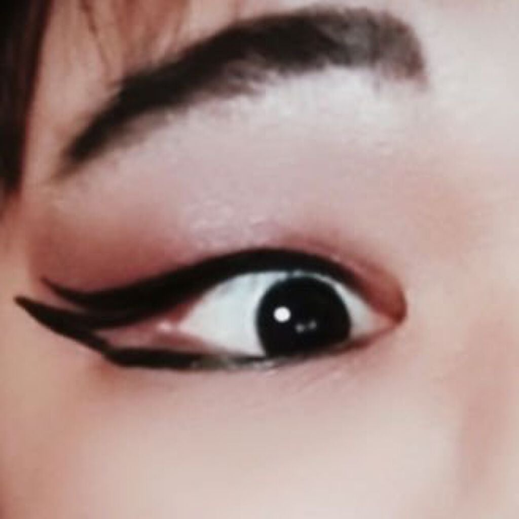 ACリキッドアイライナー/キャンドゥ/リキッドアイライナーを使ったクチコミ(1枚目)