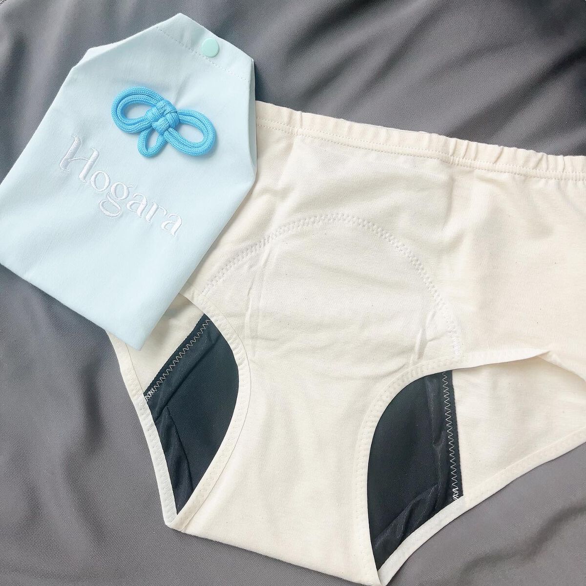 オーガニックコットン吸水ショーツ/Hogara/その他生理用品を使ったクチコミ(2枚目)