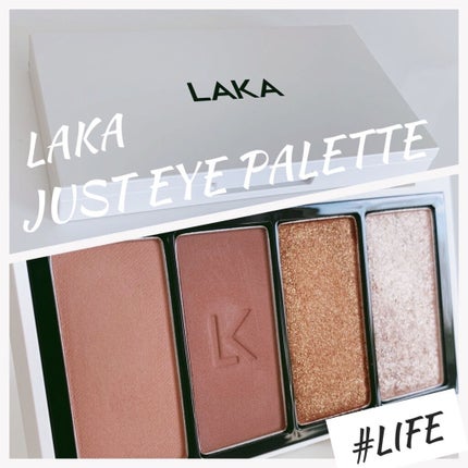 ジャストアイパレット LIFE/Laka/アイシャドウパレットを使ったクチコミ(1枚目)