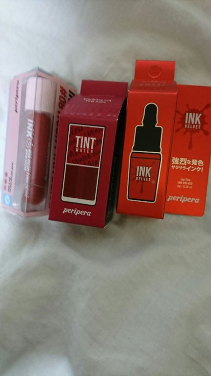 インク ベルベット/PERIPERA/口紅を使ったクチコミ(4枚目)