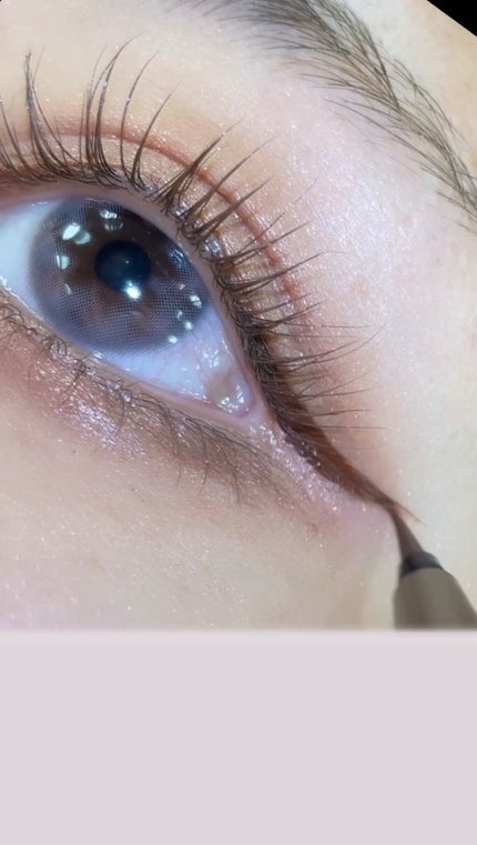 シルキーリキッドアイライナーWP/D-UP/リキッドアイライナーを使ったクチコミ(1枚目)