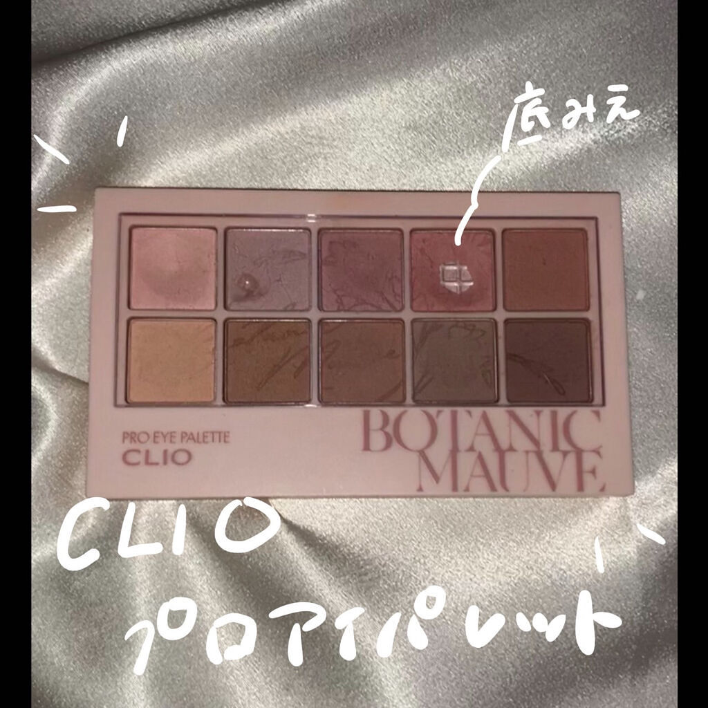プロ アイ パレット/CLIO/アイシャドウパレットを使ったクチコミ（1枚目）