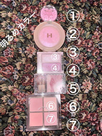 Luv Beam Blur Cheek/lilybyred/パウダーチークを使ったクチコミ(2枚目)