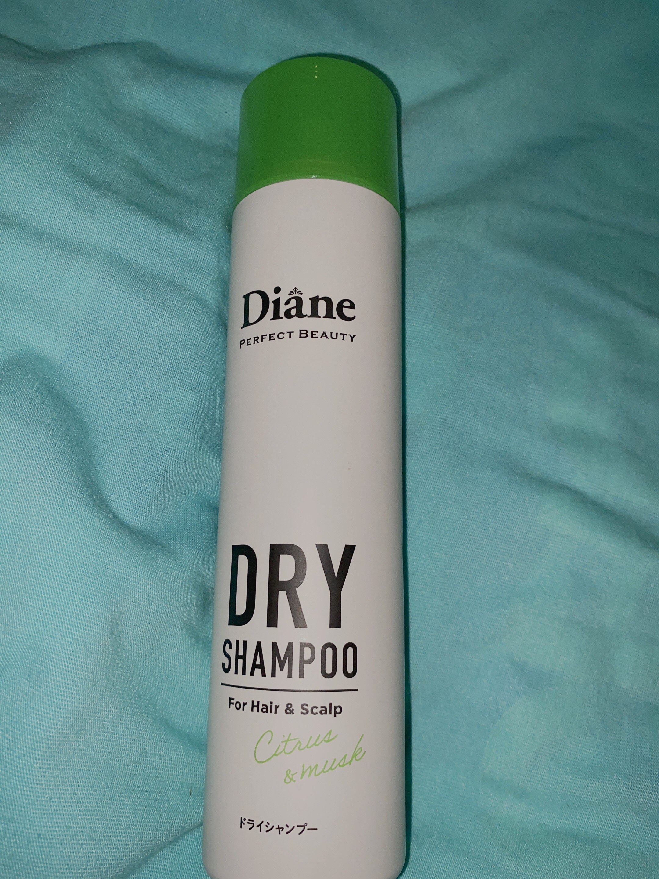 パーフェクトビューティー ドライシャンプー シトラス＆ムスクの香り シトラス＆ムスクの香り 95g/ダイアン/ドライシャンプーを使ったクチコミ（1枚目）
