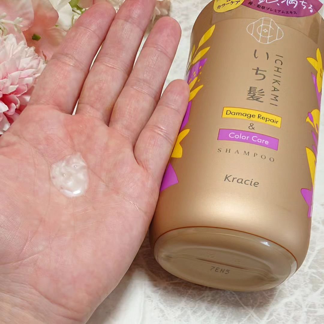 ダメージリペア＆カラーケア トリートメント/いち髪/洗い流すヘアトリートメントを使ったクチコミ（3枚目）