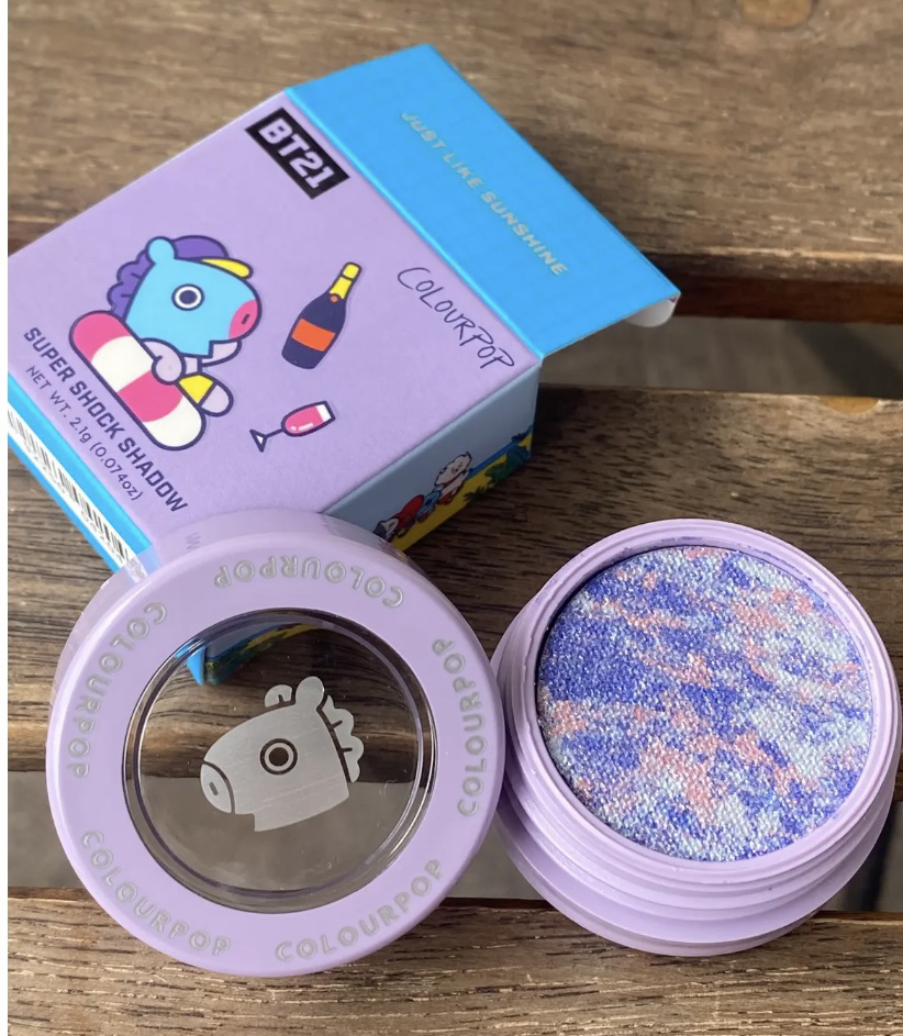  スーパーショックシャドウ/ColourPop/単色アイシャドウを使ったクチコミ（1枚目）