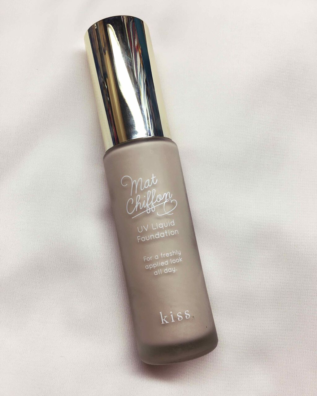 マットシフォン UVリキッドファンデ/KiSS/リキッドファンデーションを使ったクチコミ(1枚目)