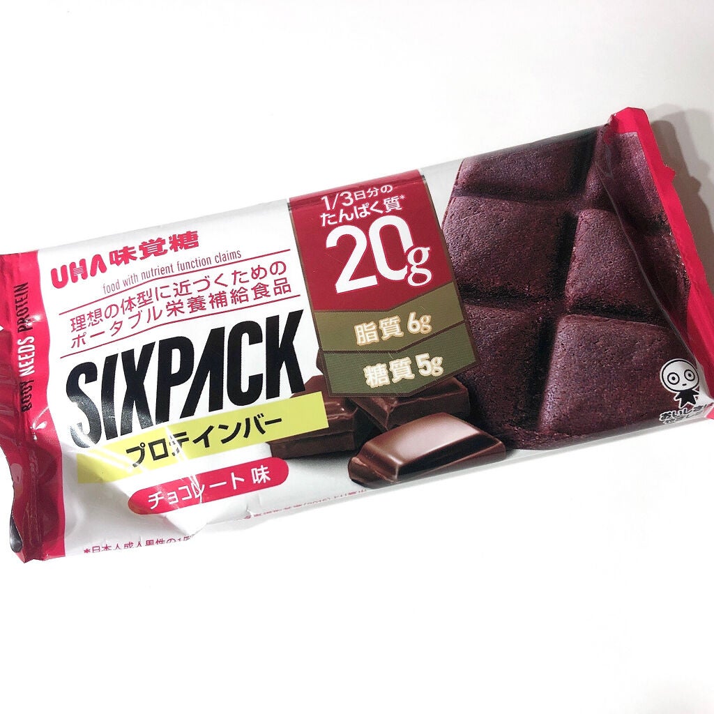 SIXPACK プロテインバー/UHA味覚糖/プロテインバーを使ったクチコミ(1枚目)