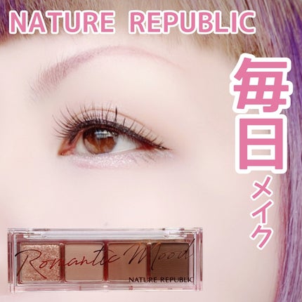 デイリーベーシックパレット/ネイチャーリパブリック/アイシャドウパレットを使ったクチコミ(1枚目)