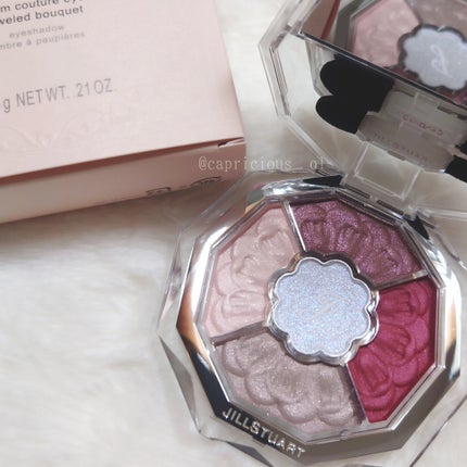 ジルスチュアート ブルームクチュール アイズ ジュエルドブーケ 04 calandiva garnet/JILL STUART/アイシャドウパレットを使ったクチコミ(1枚目)