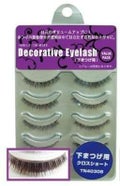 デコラティブアイラッシュ (下まつ毛用) クロスショート