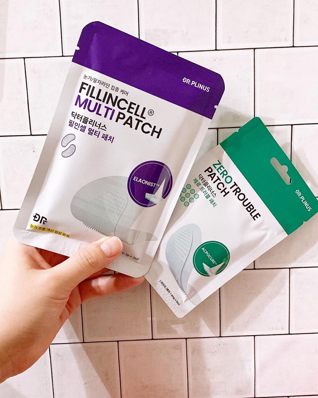 依緒♡フォロバ強化中🤍🤍🤍 on LIPS 「.DR.PLINUSフィルインセルマルチパッチ@seoul_s..」(1枚目)