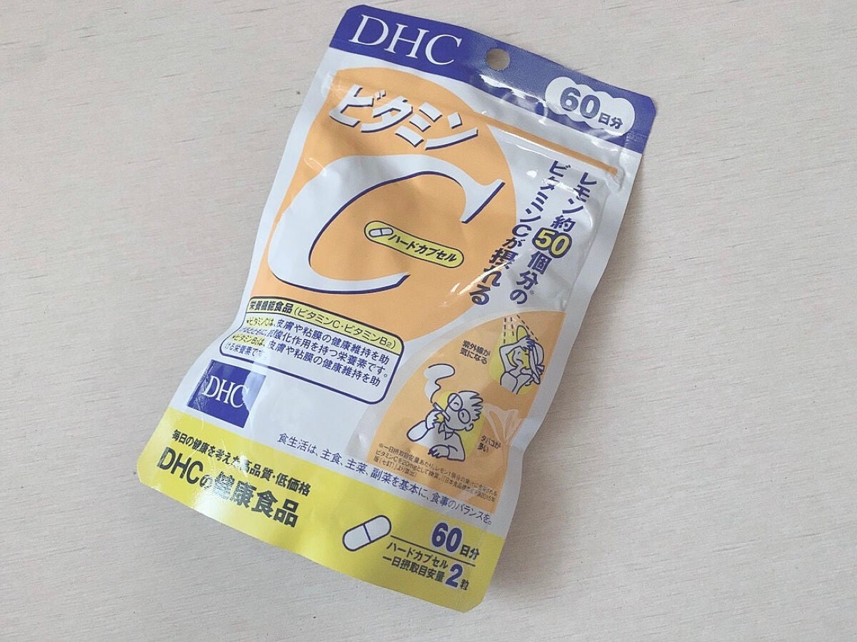 DHC ビタミンCハードカプセル/DHC/美容サプリメントを使ったクチコミ(2枚目)