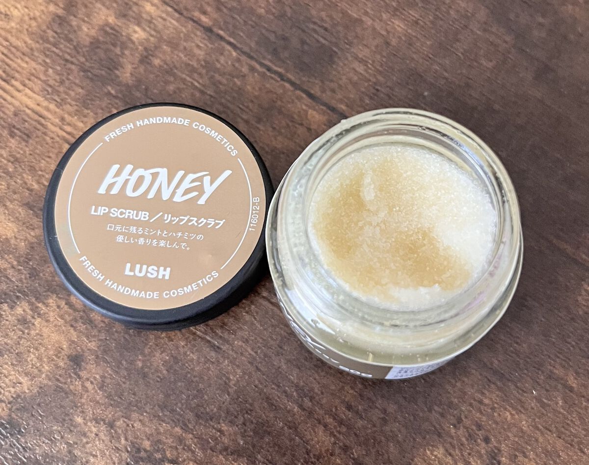 ミツバチ リップスクラブ/ラッシュ/リップスクラブを使ったクチコミ（2枚目）