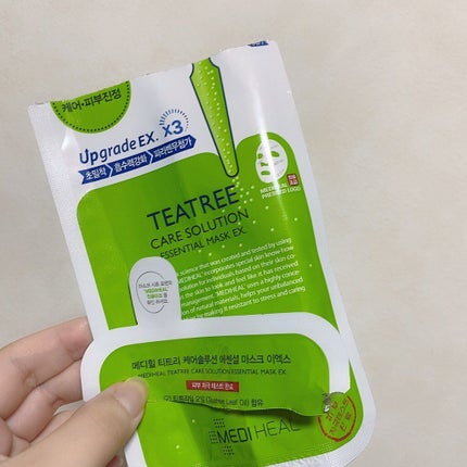 ティーツリーケア ソリューション エッセンシャルマスクEX/MEDIHEAL/シートマスク・パックを使ったクチコミ(1枚目)