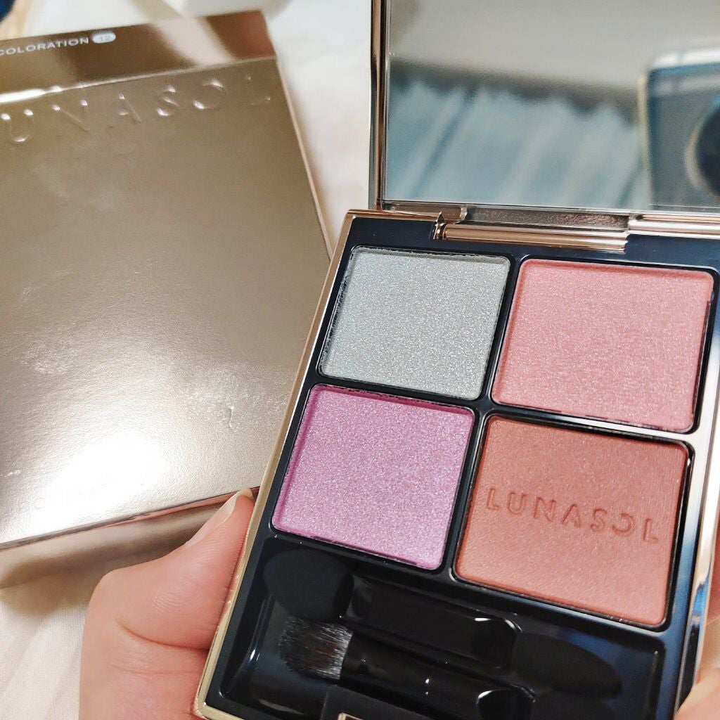 アイカラーレーション/LUNASOL/アイシャドウパレットを使ったクチコミ(1枚目)
