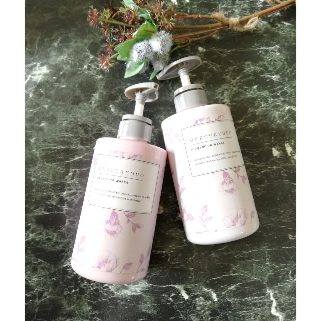 MERCURYDUO シャンプー【スムース】・トリートメント【スムース】/R&/市販シャンプーを使ったクチコミ（1枚目）