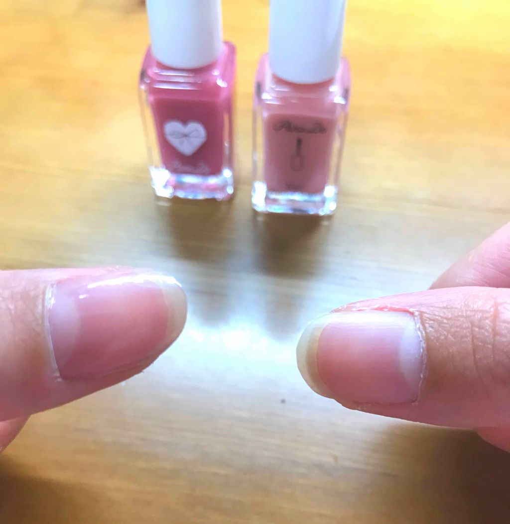 ネイルファンデーション/パラドゥ/マニキュアを使ったクチコミ（2枚目）