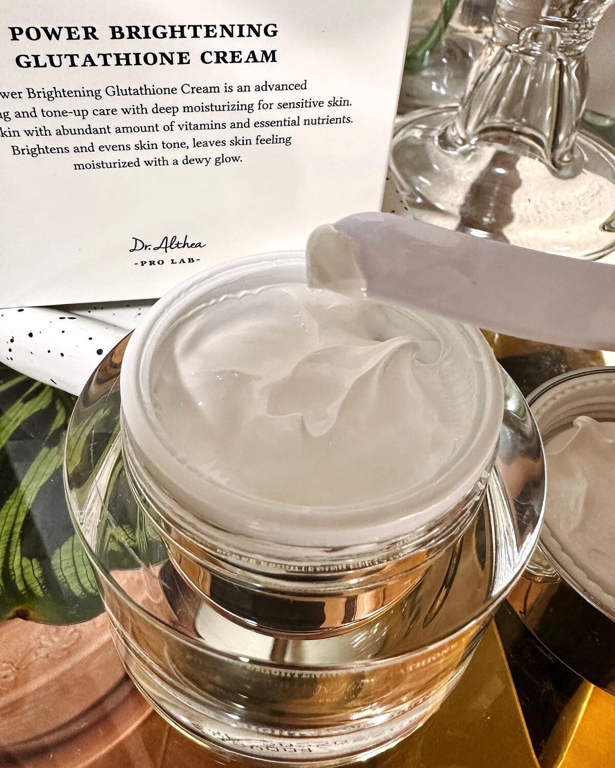 パワーブライトニング グルタチオンクリーム/Dr.Althea/フェイスクリームを使ったクチコミ（2枚目）
