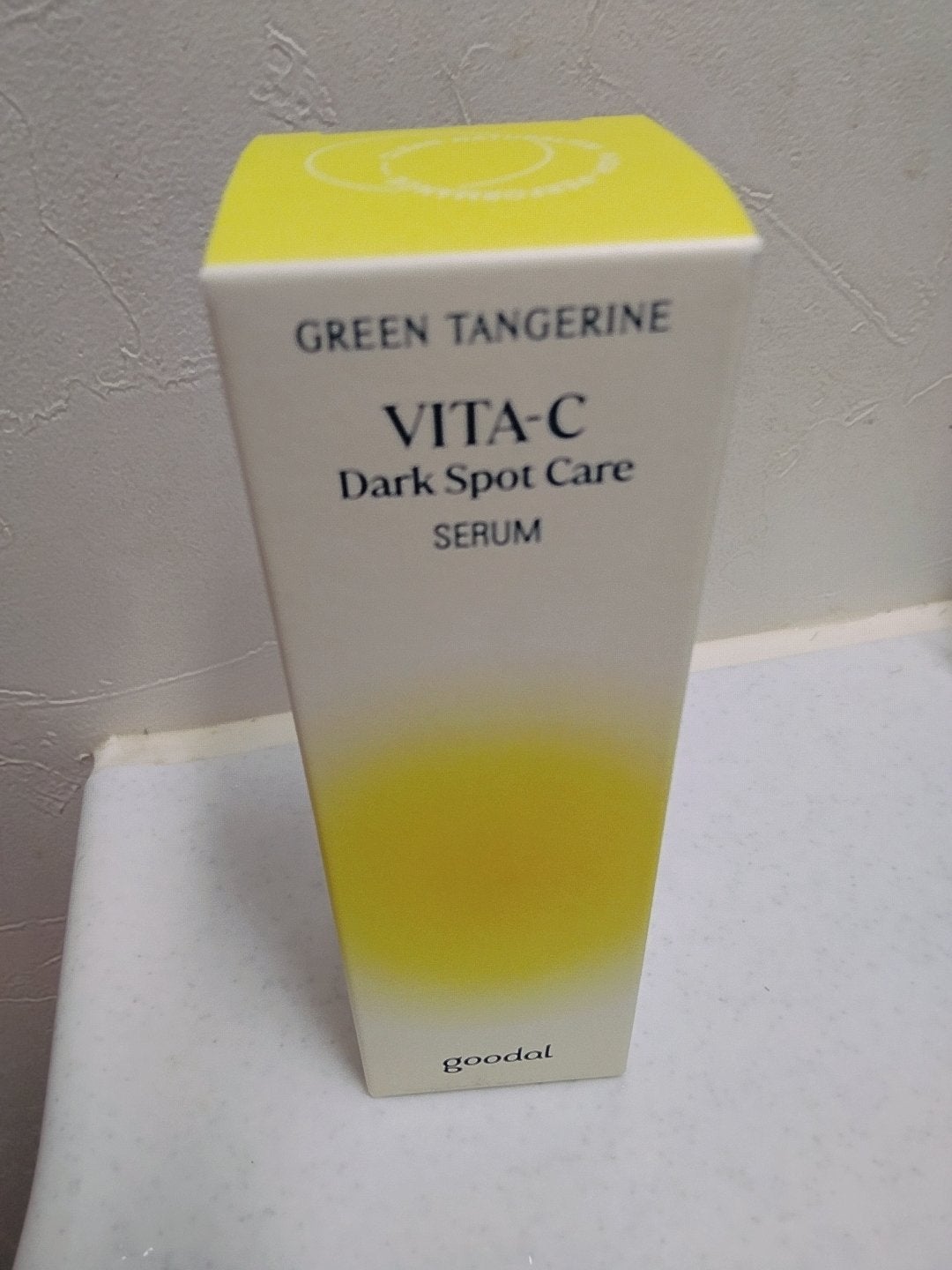 グリーンタンジェリン ビタC ダークスポットケアセラム/goodal/美容液を使ったクチコミ(1枚目)