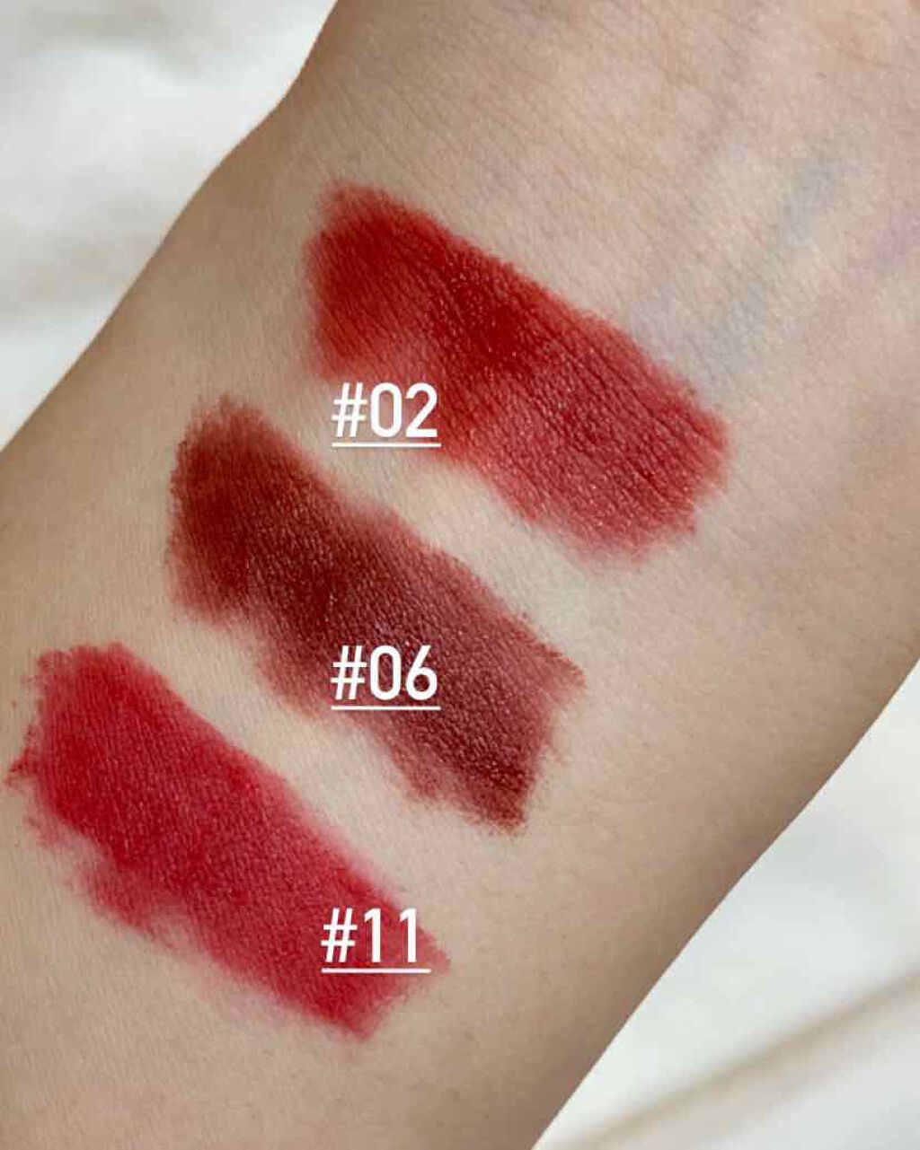 ゼロベルベットティント/rom&nd/リップティントを使ったクチコミ（2枚目）