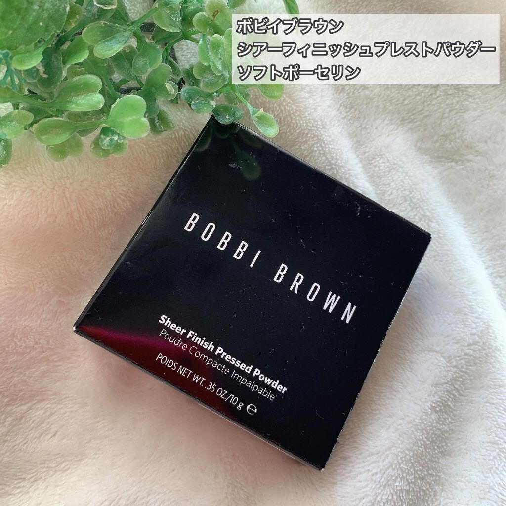 シアーフィニッシュ プレストパウダー 11 ソフトポーセリン/BOBBI BROWN/プレストパウダーを使ったクチコミ（2枚目）