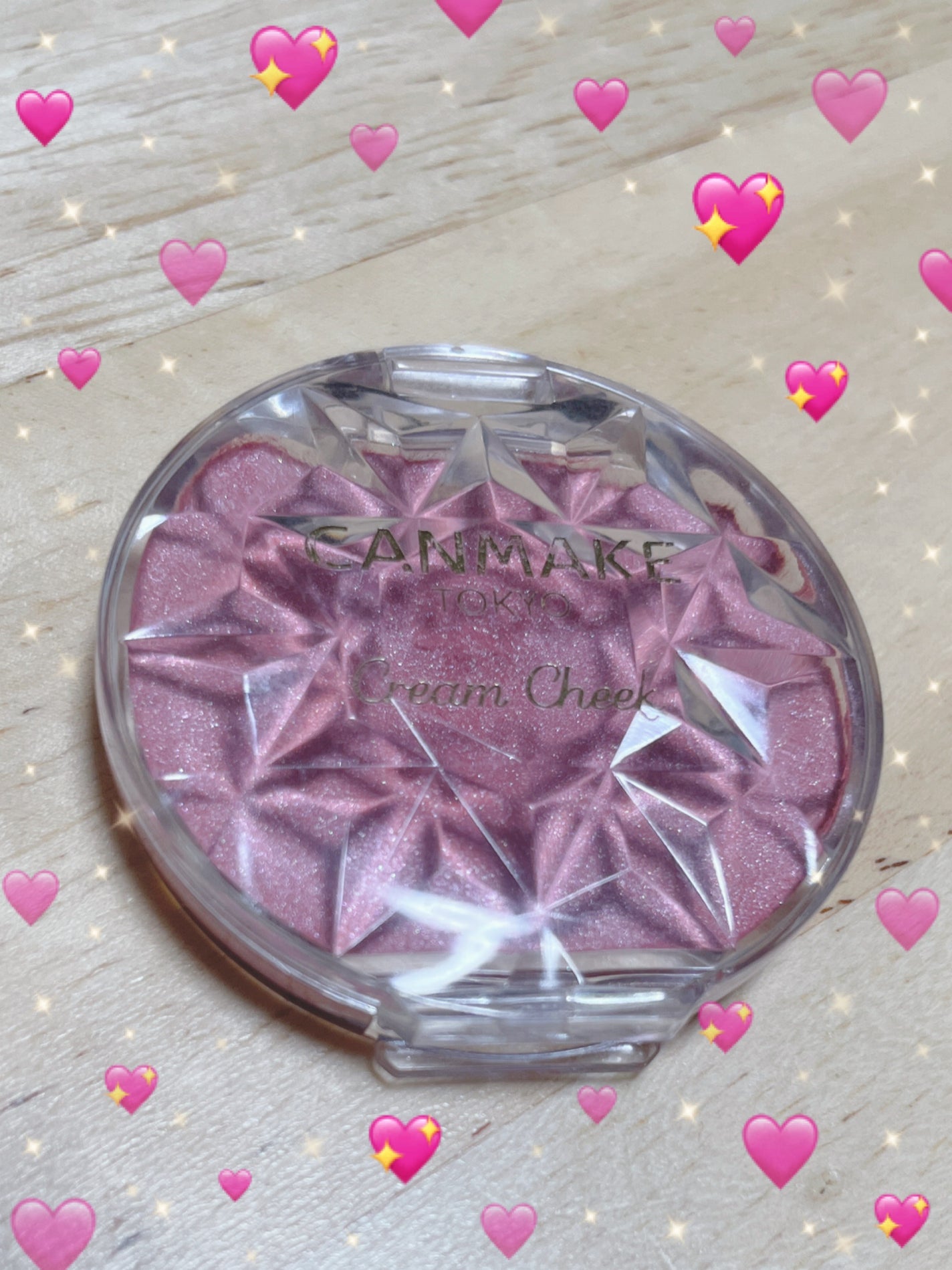 クリームチーク(パールタイプ)/キャンメイク/ジェル・クリームチークを使ったクチコミ(1枚目)